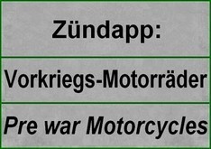 Zündapp Motorräder - bis 1945