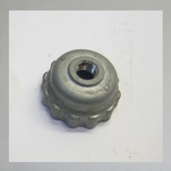 (21-051) Deckelplatte (Zugdeckel) für Mofa, Moped mit Bing Vergaser Gewinde Zugschraube M6x0,75