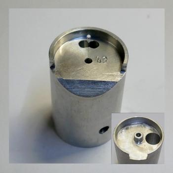 (22-540-43) Gasschieber Bing für Motorrad-Vergaser (angegossene Schwimmerkammer) - Standardmaß 29,45mm