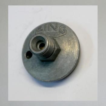 (32-500) Schwimmerkammer-Deckel für Bing Motorrad-Vergaser, mit Gewinde M12x1,5---neu---