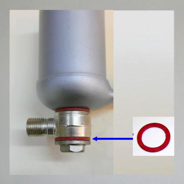 SADU---Amal Schwenkanschluss-Dichtung unten-zöllig für BMW Vergaser (Fischer)