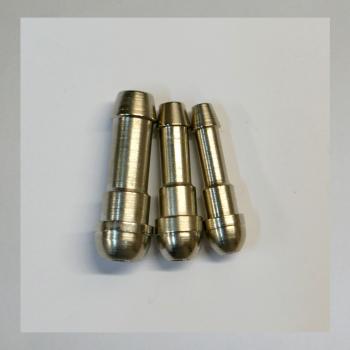 OldtimerVergaser - Benzinschlauch Gummi, aussen mit Metallgewebe Hülle,  Innendurchmesser 6mm (Metallgummischlauch, Metallbenzinschlauch)