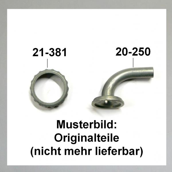 (20-250-ERS) Deckelplatte für Bing Vergaser mit Durchlass 14-17mm (Ersatzversion)