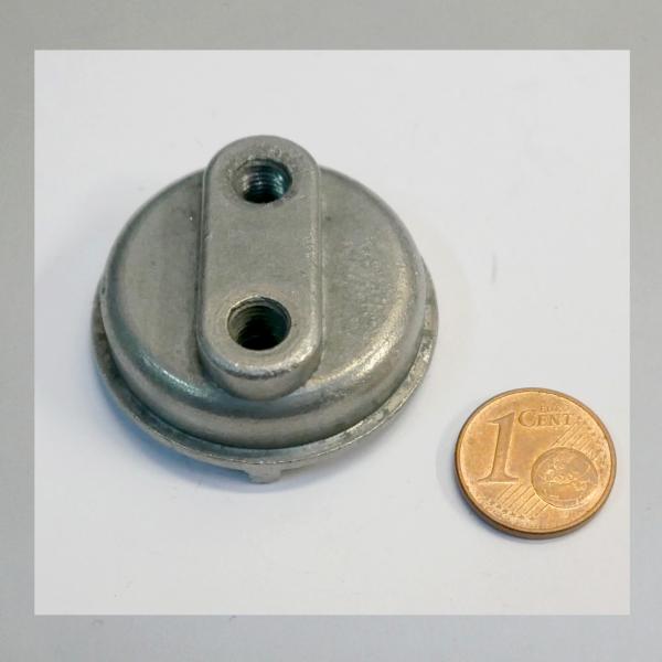 (20-090) Deckelplatte (2Zug) für Bing Vergaser mit 24mm, 26mm, 27mm Durchlass (Gebraucht)
