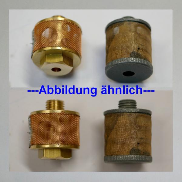 Filtersieb, Benzinfilter mit Gewinde M8x1 für Becherhahn AW, Everbest usw (IF-1)