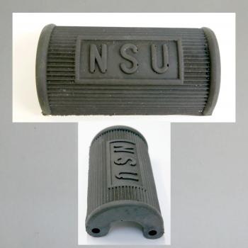 Fußrasten Gummi, passend für NSU Vorkriegsmodelle (OSL, Z, ZD, ZDB... 175, 201, 251, 351, 501, 601)