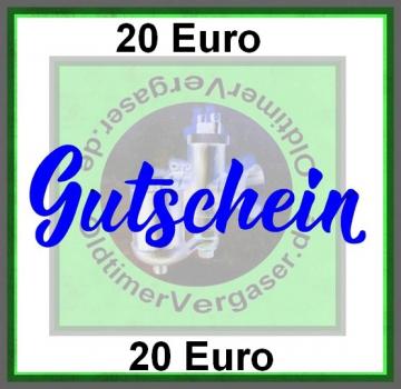 Geschenk-Gutschein: 20 Euro