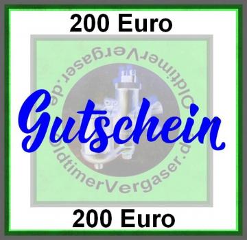Geschenk-Gutschein: 200 Euro
