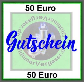 Geschenk-Gutschein: 50 Euro
