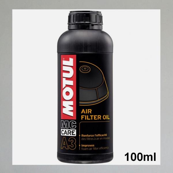 Luftfilter-Öl von Motul in 100ml Dosierflasche