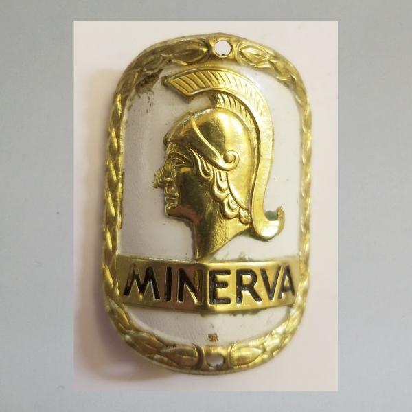 Steuerkopfschild für Minerva Fahrrad