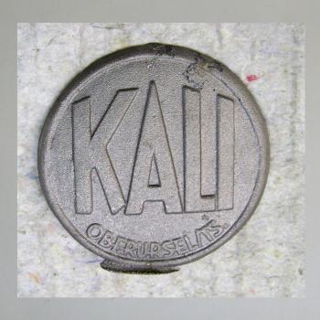 Nachguss Alu: Emblem für Kali Beiwagen