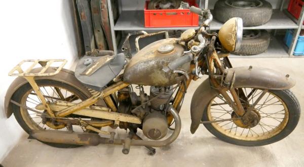 Motorrad: DKW SB200 Kurz---original erhalten---