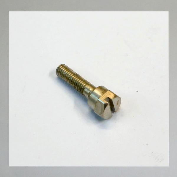 Klemmring-Schraube/ Schellenschraube für Luftfilter, Stahl vernickelt, M5, Gewindelänge 18mm