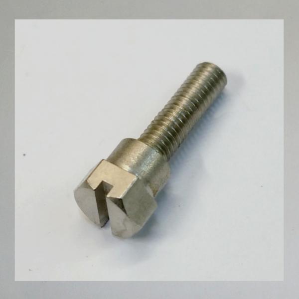 Klemmring-Schraube/ Schellenschraube standard für Luftfilter, Stahl vernickelt, M6, Gewindelänge 20mm
