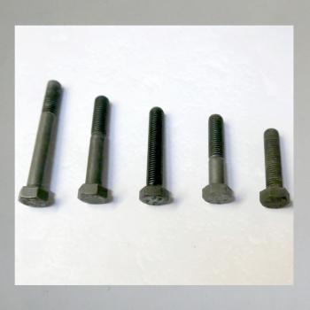 Schraube Schlüsselweite 11mm, M7x35, cadmiert/ brüniert