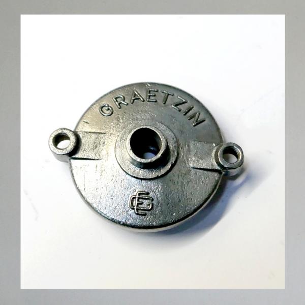 Schwimmerkammerdeckel für Tempo Vergaser Graetzin/ Bing K20T (Bing 32-400) mit Schrift GRAETZIN