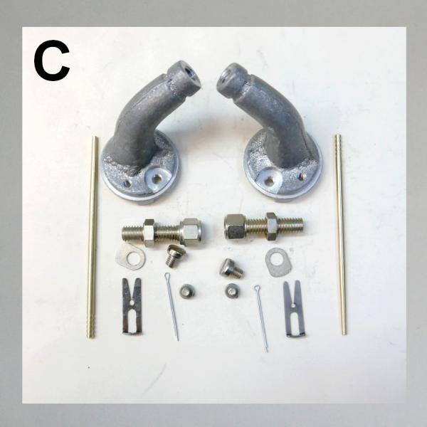 Amal Vergaser (M 75/423späte Ausführung) Satz BMW R 5 + R 51---original NEUE Vergaser (R5 + R51)