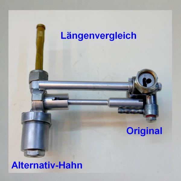 NSU Prima, Benzinhahn mit Bedien-Verlängerung: Ersatztyp von AW