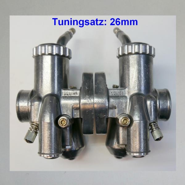 Bing Vergaser BMW R50, R60, R50/2, R60/2---Tuningsatz mit 26mm Durchlass (R 50, R 60, R 50/2, R 60/2)