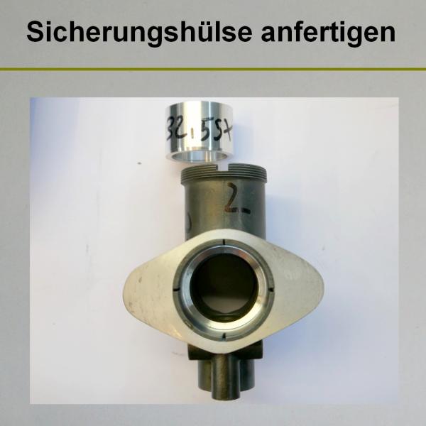 Preisbeispiel: Flansch reparieren