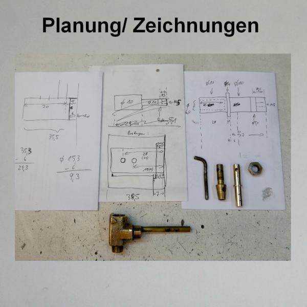 Preisbeispiel: Benzinhahn mit Konus-Drehschieber umbauen