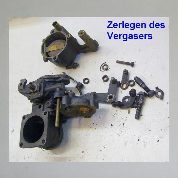 Beispiel: Mercedes V170 Vergaser