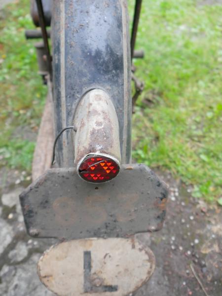 Motorrad: Victoria KR125 "BIFIX", komplett, original schwarz, Exportmodell---1953---