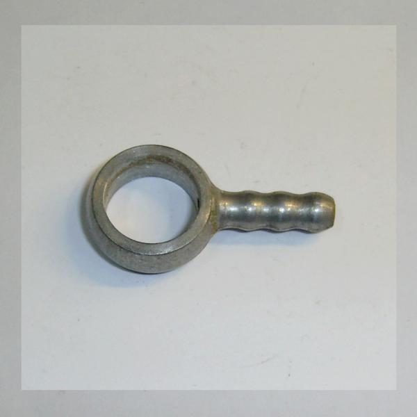 Ringstück (Banjo): Ring innen 14mm, Schlauchtülle 6mm (für Schlauch mit 5mm Innenmaß)