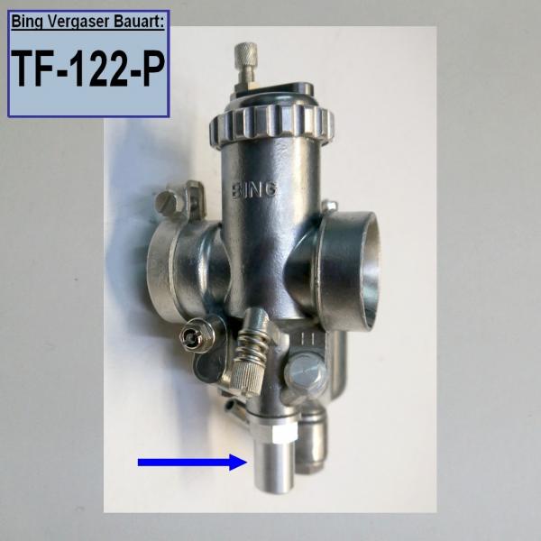 Düsensatz ohne Nadeln für Bing Vergaser für BMW R27 mit Pumpe (TF-122-P) Satz inkl. kompletter Pumpe