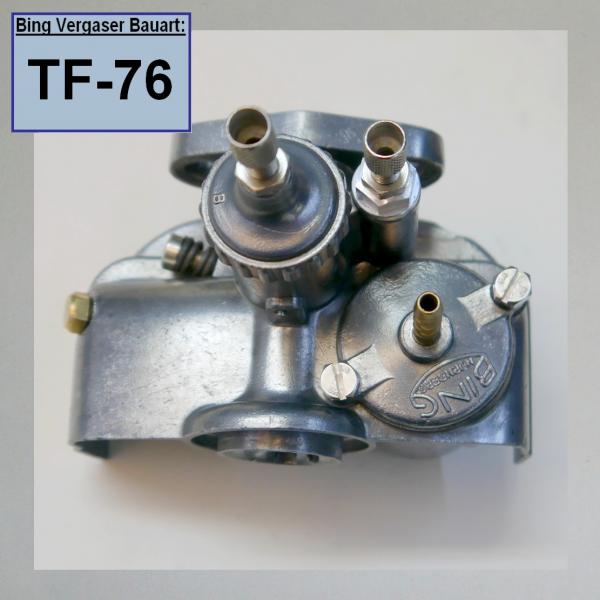 Bing-Vergaser Dichtungssatz für Sachs 100/3 (TF-76)