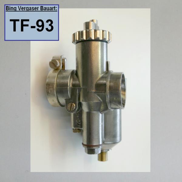 Bing-Vergaser Dichtungssatz für Tempo ohne Starteinheit (K20T, 1/20/40, 1/20/41) (TF-93)