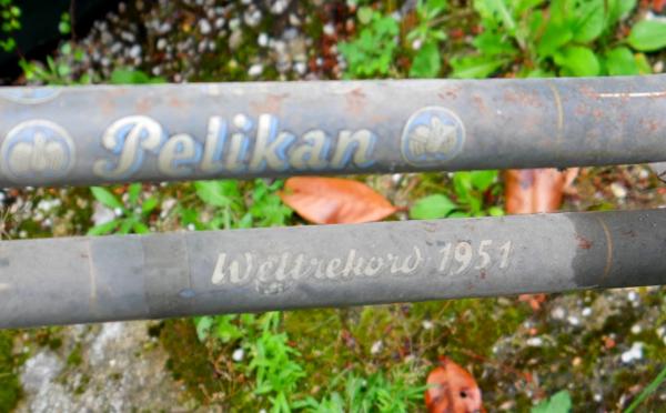 Fahrrad PELIKAN Weltrekord 1951